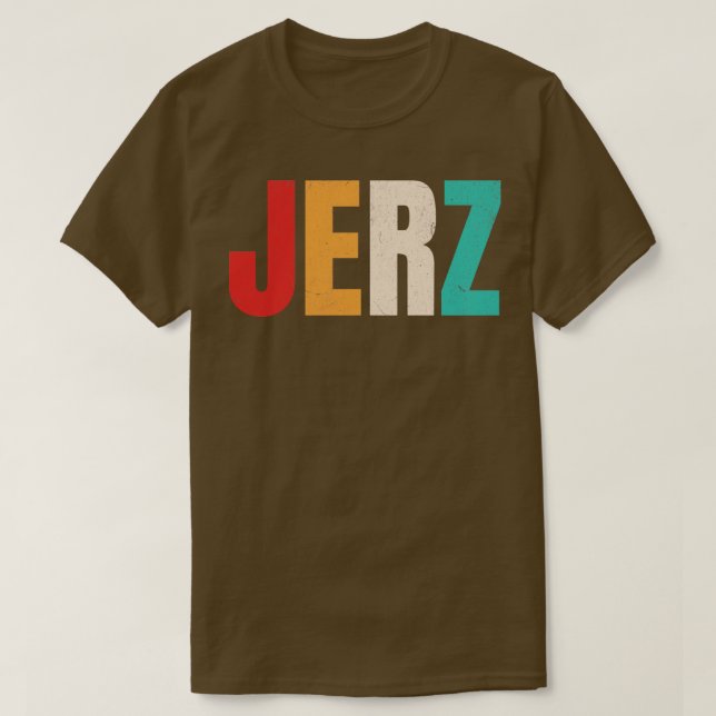 Camiseta New Jerz Vintage (Diseño del anverso)