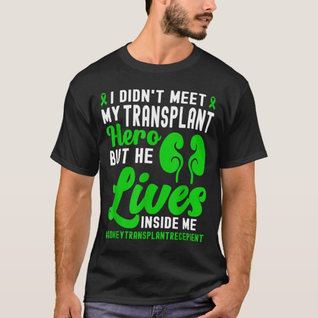 Camiseta New Kidney Owner Funny Kidney Transplant Survivor  (Anverso)
