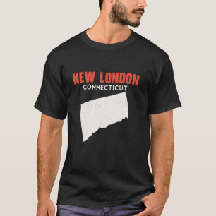 Camiseta New London Connecticut USA State America Travel Co