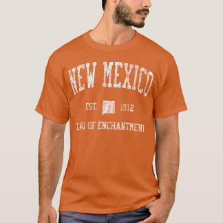 Camiseta New Meico Vintage Sports Design retro