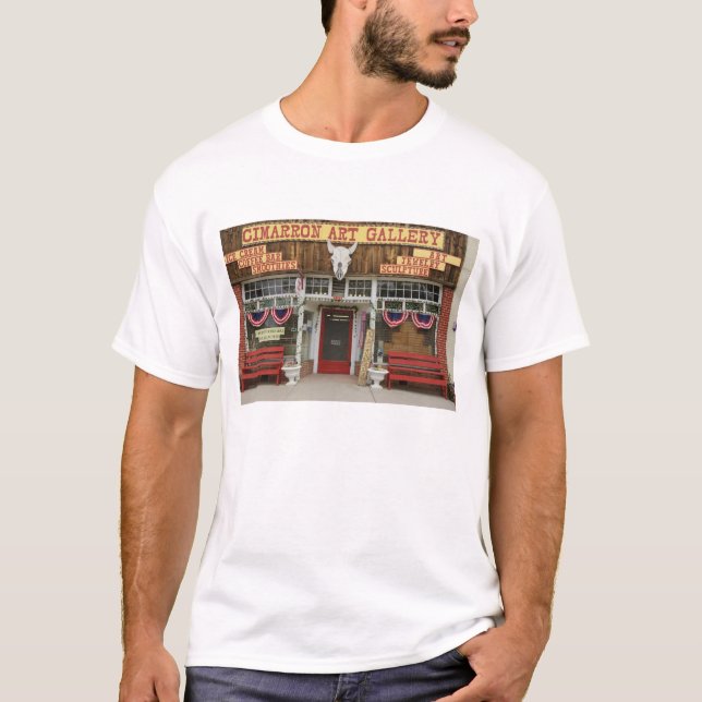 Camiseta New México, el Cimarrón. Galería de arte del (Anverso)