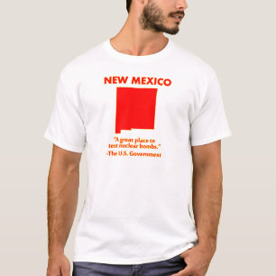 Camiseta New México - probemos bombas nucleares aquí