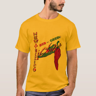 Camiseta ¿New México - rojo o verde?
