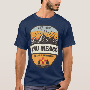 Camiseta New Mexico The Land Of Enchantment Vintage Retro