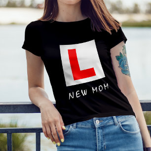 Camiseta "New Mom" Learner L PL