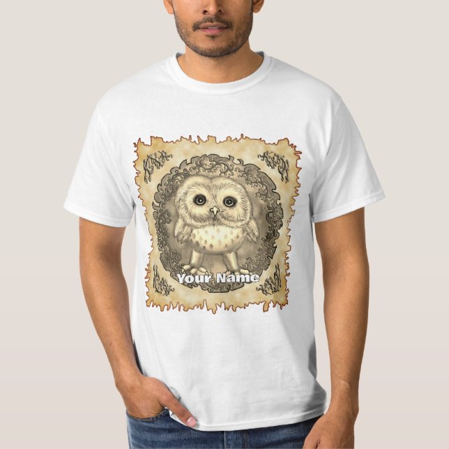 Camiseta New Moon Baby Owl (Anverso)