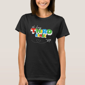 Camiseta New  Oh Hey Third Grade Teacher Student Back To Sc