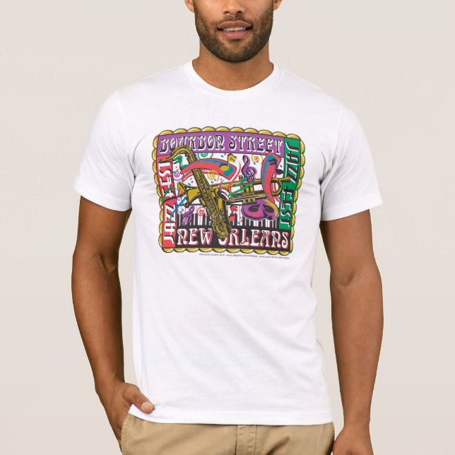 Camiseta New Orleans Mardi Gras (Anverso)