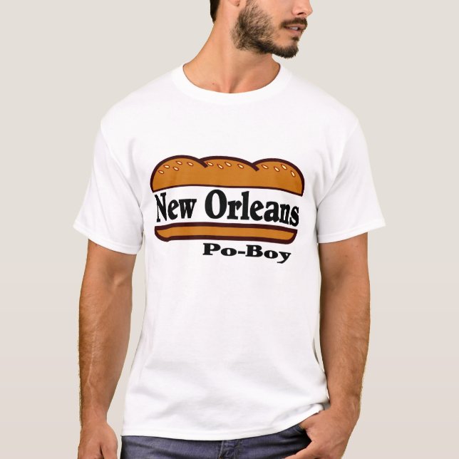 Camiseta New Orleans Po Boy (Anverso)