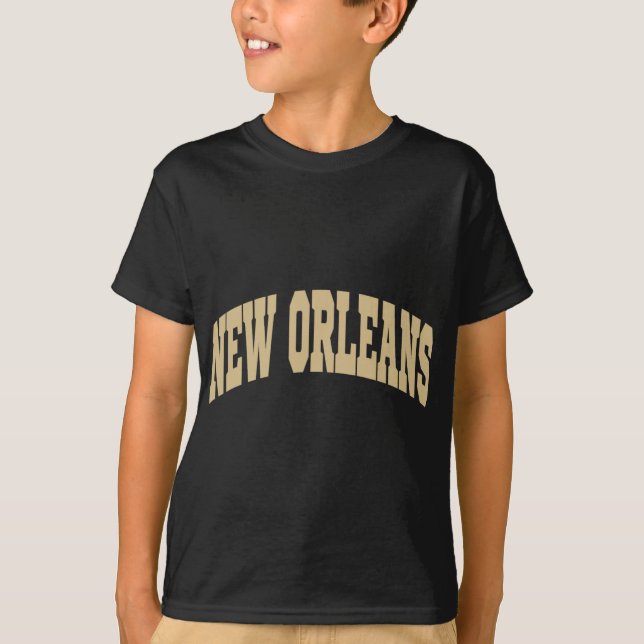 Camiseta New Orleans - Throwback Design - Clic  (Anverso)
