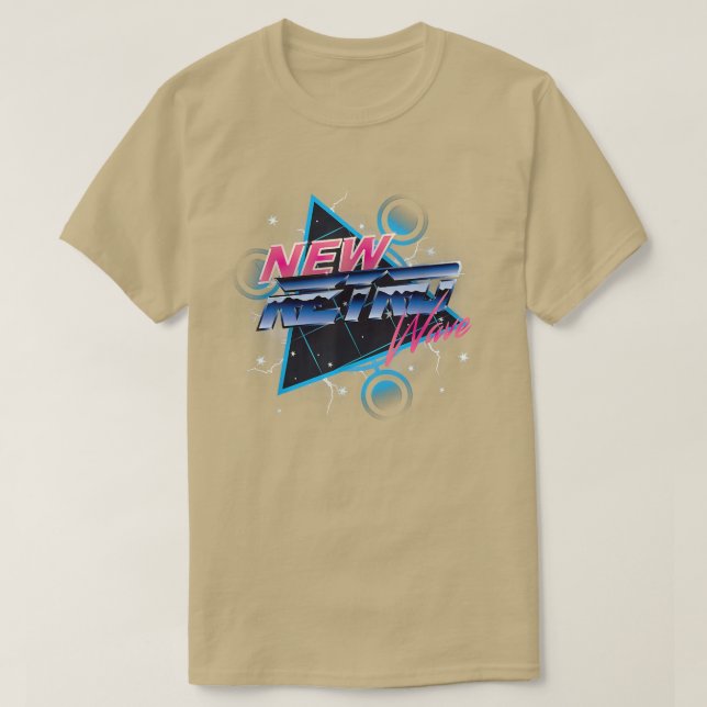 Camiseta New Retro Wave  (Diseño del anverso)