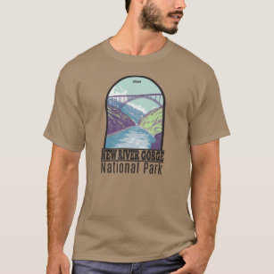 Camiseta New River Gorge National Park West Virginia Bridge