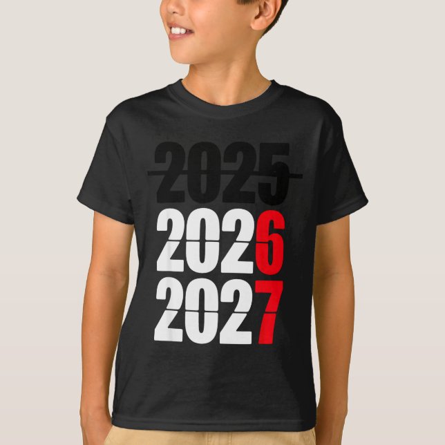 Camiseta New Year 2026 67 Meme Six Seven Gen Alpha Slang  (Anverso)