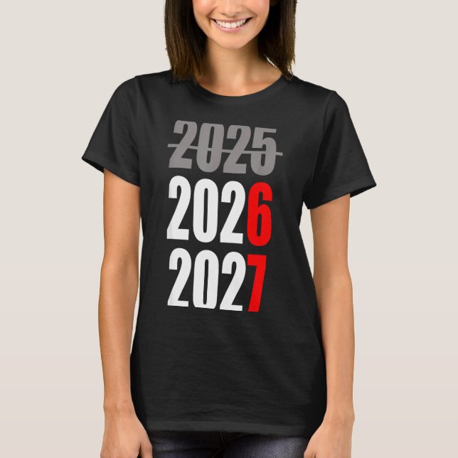 Camiseta New Year 2026 Funny 67 New Year's Eve Party  (Anverso)
