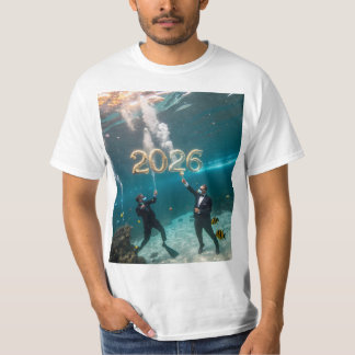 Camiseta New Year 2026 T-shirt Design