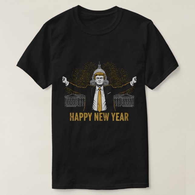 Camiseta New Year New America (Diseño del anverso)