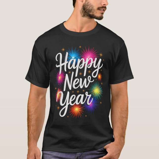 Camiseta New Years Eve Party Matching Happy New Year  (Anverso)