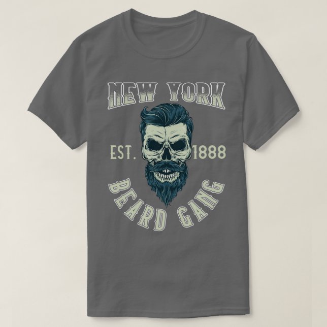 Camiseta New York Beard Gang Classic TShirt (Diseño del anverso)