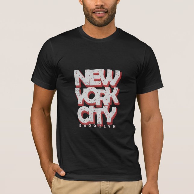 Camiseta new york city  (Anverso)