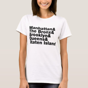 Camiseta ~ New York City de cinco ciudades