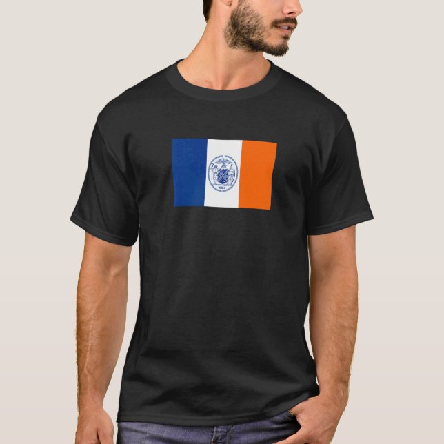 Camiseta New York City Flag 1915 1977 (Anverso)