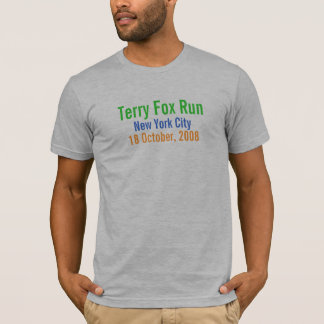 Camiseta New York City, funcionamiento del Fox de Terry, el