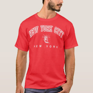 Camiseta New York City New York Estatua de la Libertad USA 
