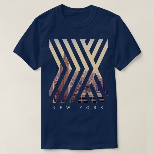 Camiseta New York City NYC Manhattan (Diseño del anverso)