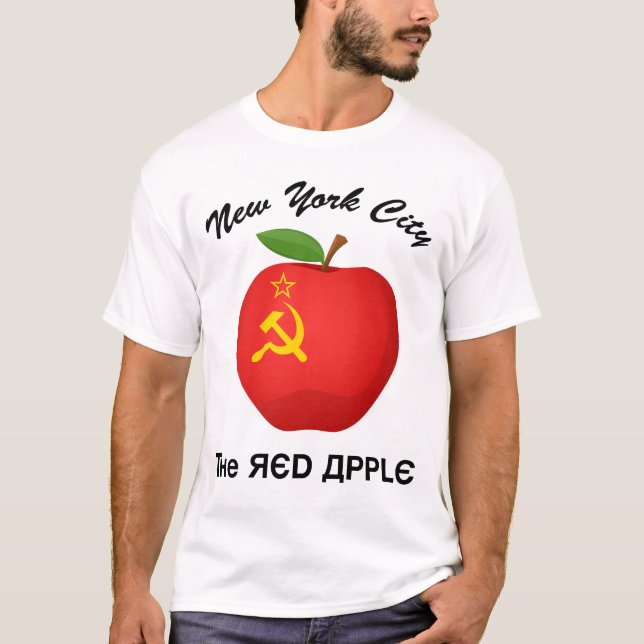 Camiseta New York City The Red Apple (Anverso)