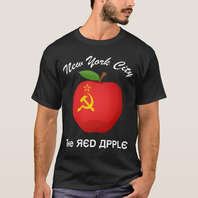 Camiseta New York City The Red Apple T-Shirt  (Anverso)