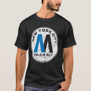 Camiseta New York City Transit MTA Metro Retro Y