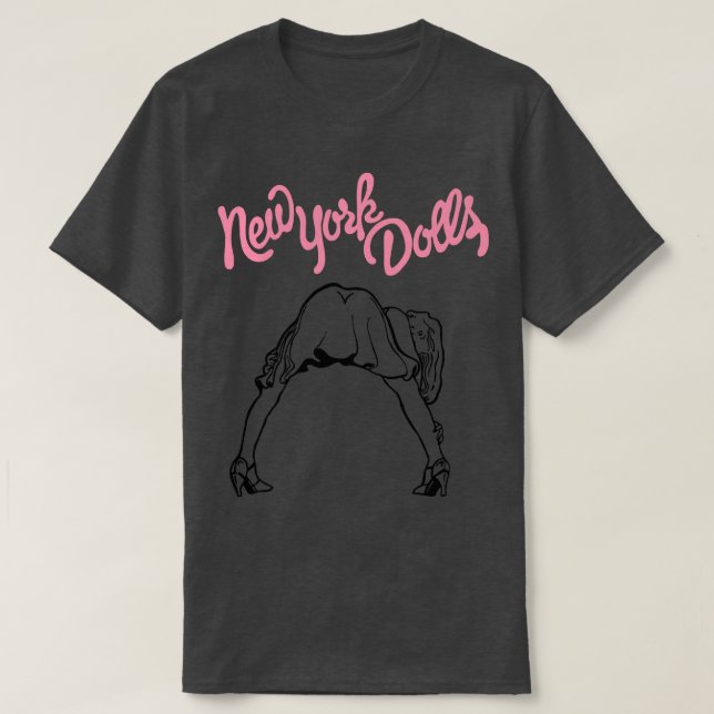 Camiseta New York Dolls Bent Chica (Diseño del anverso)