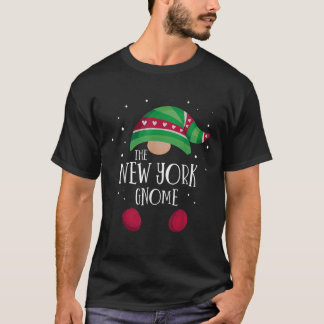 Camiseta New York Gnome Family Matching Christmas Pajamas