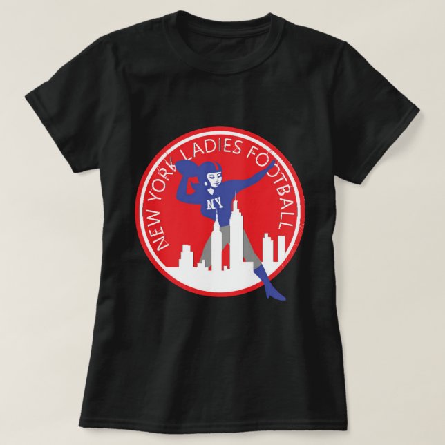 Camiseta New York Lady Giants  (Diseño del anverso)