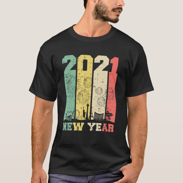 Camiseta New York Las Vegas Retro Holida 2021 (Anverso)