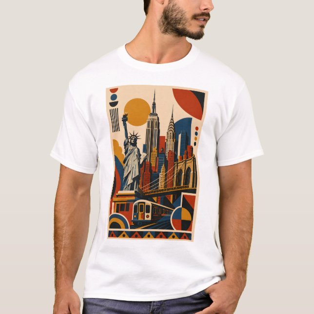 Camiseta New York Modern (Anverso)