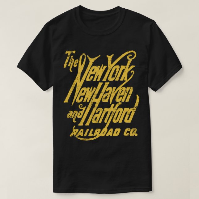 Camiseta New York New Haven y Hartford Railroad (Diseño del anverso)