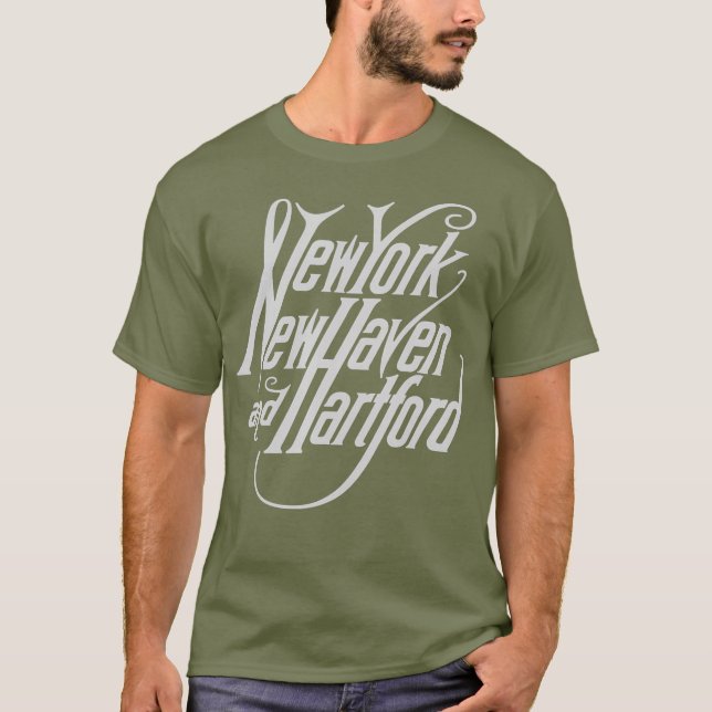 Camiseta New York New Haven y Hartford Railroad (Anverso)