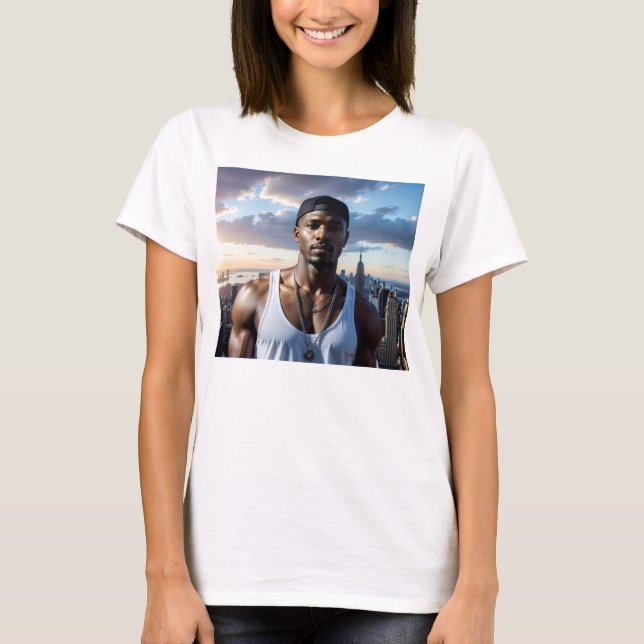 Camiseta New York - Rap Star (Anverso)