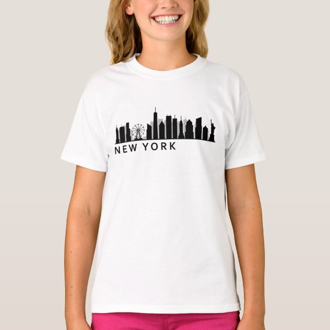Camiseta New York Skyline (Anverso)