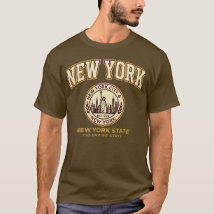 Camiseta New York State Heritage Vintage Graphic