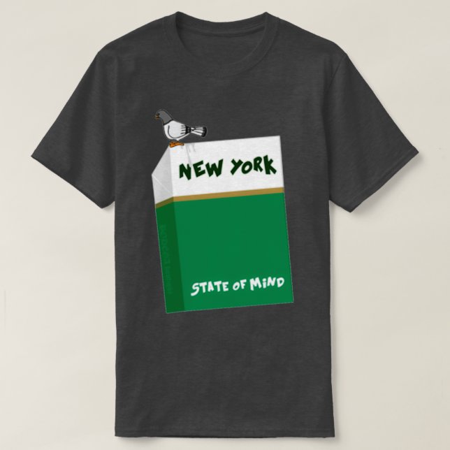 Camiseta New York State of Mind Cigs (Diseño del anverso)