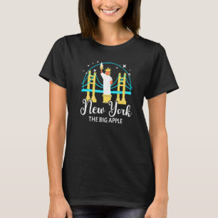 Camiseta New York The Big Apple Usa New Yorker Trav