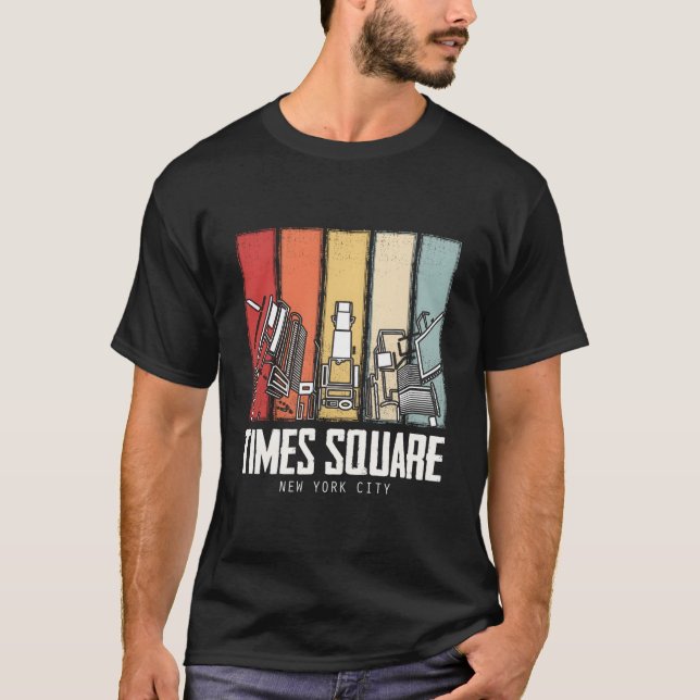 Camiseta New York Times Square Ny Hike Travel Tourist (Anverso)