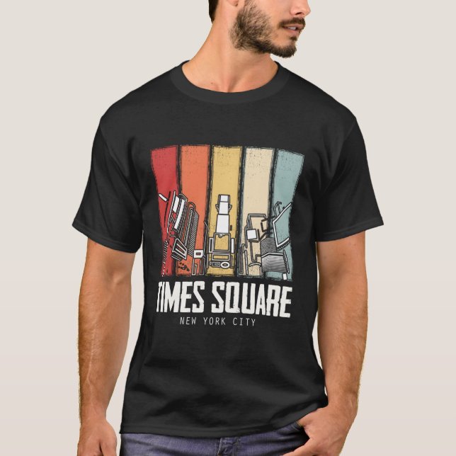Camiseta New York Times Square Ny Hike Travel Tourist (Anverso)