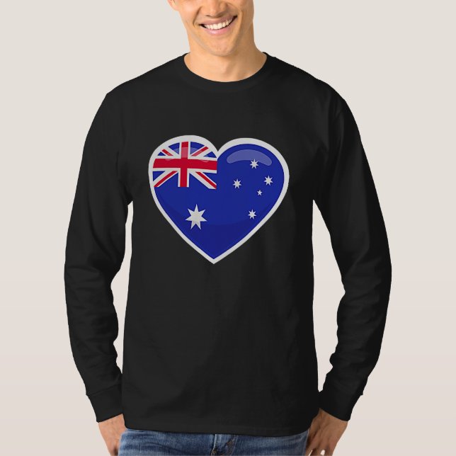 Camiseta New Zealand Flag Pocket Heart (Anverso)