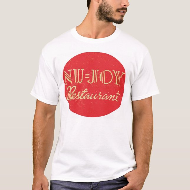 Camiseta newartsweb - restaurante de NuJoy (Anverso)