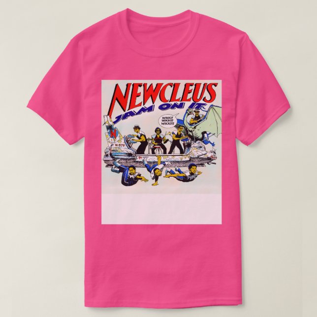 Camiseta Newcleus Jam On It Spaceship (Diseño del anverso)