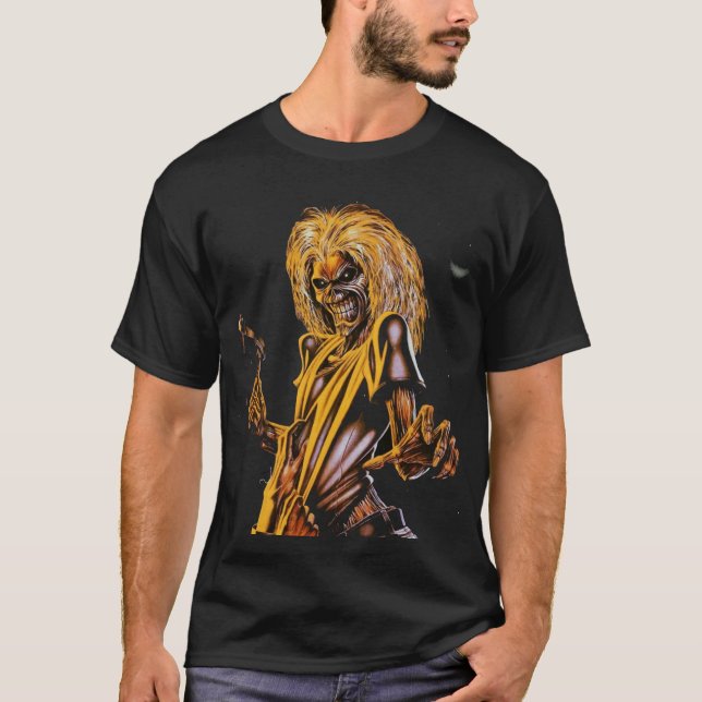 Camiseta Newest Tshirt Iron Maiden Luxury Hype (Anverso)