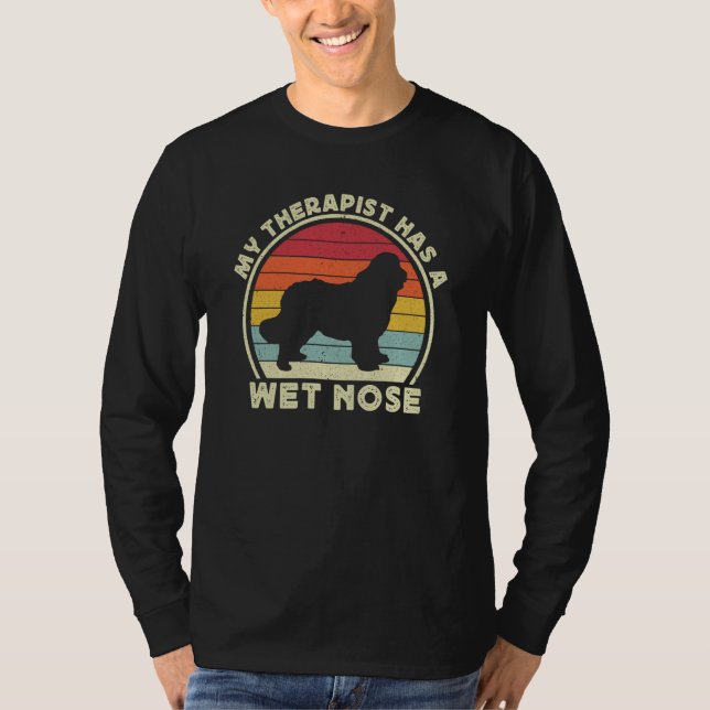 Camiseta Newfie For Men Women Newfy Newfoundland Dog Dad Mo (Anverso)